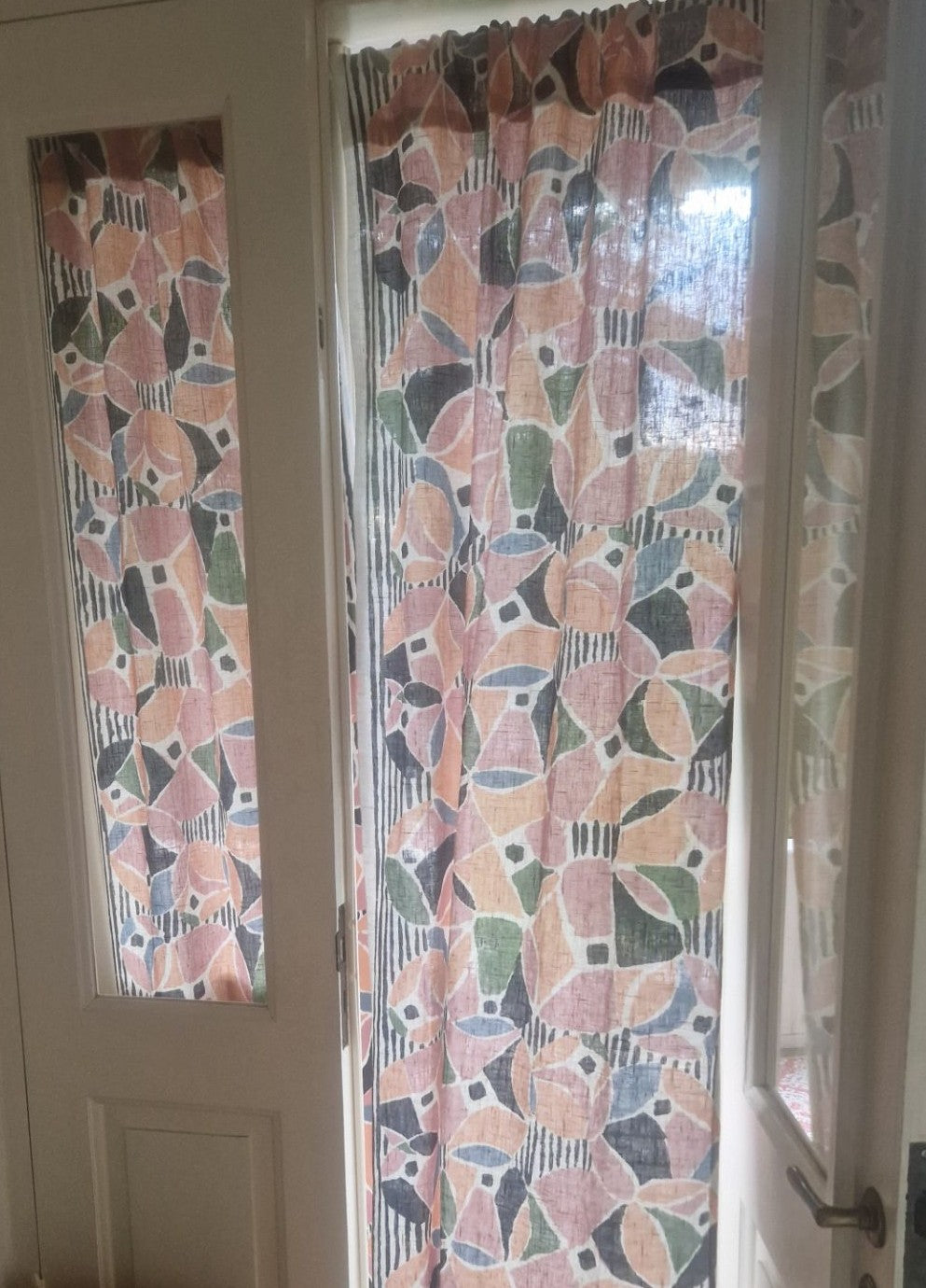 Gardin "Äppellunden" 100% Linne